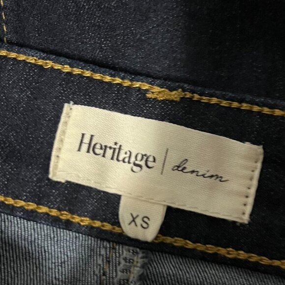 Heritage Denim XS Midi Skirt Blue Denim Modest - Picture 5 of 6